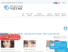 Tablet Screenshot of benhvienvietmy.com